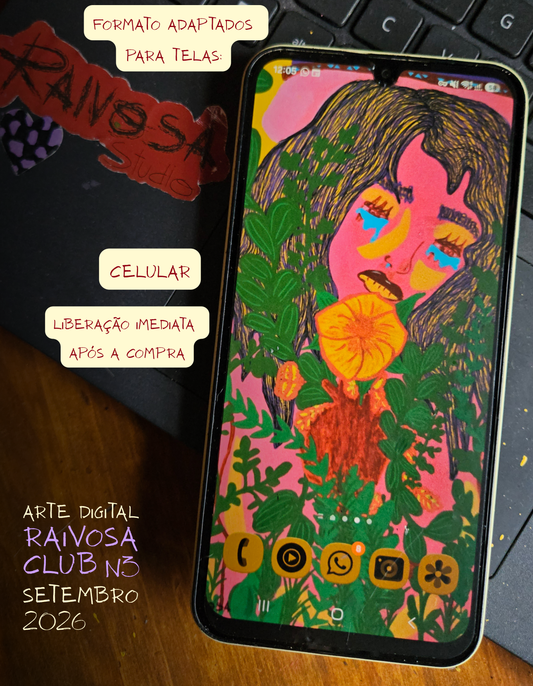 Artes Digitais - Raivosa Club Assinatura Mensal
